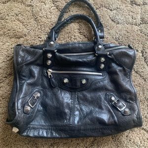 Balenciaga black handbag